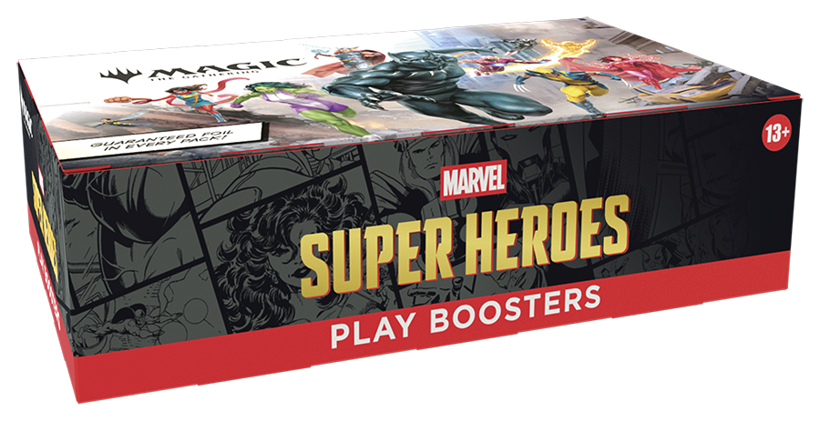MTG - Box of play boosters: Marvel Super Heroes