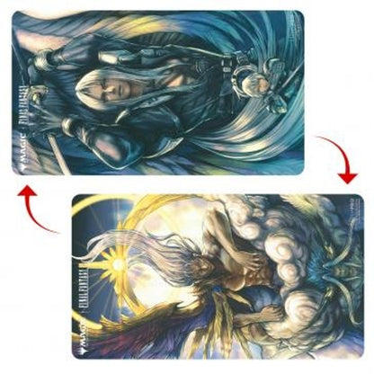 MTG Mat - Final Fantasy Double Sided Playmat - Sephiroth Fabled SOLDIER