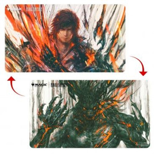 MTG Mat - Final Fantasy Double Sided Playmat S - Clive Ifrits Dominant