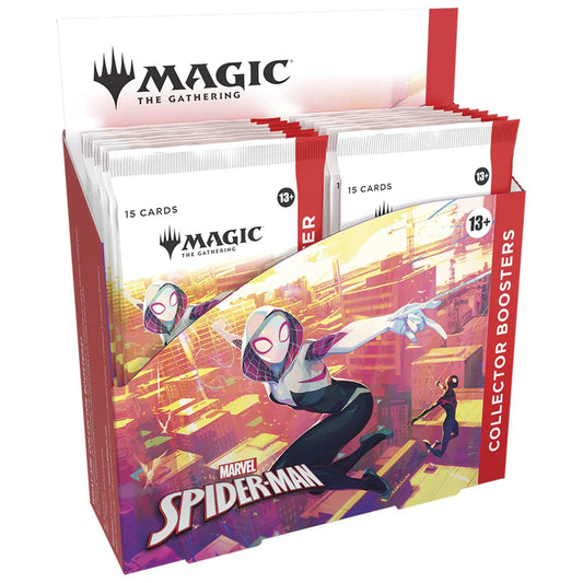 MTG box of Collectors boosters (12) - Spiderman