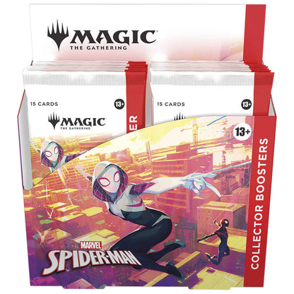 MTG box of Collectors boosters (12) - Spiderman