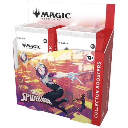 MTG box of Collectors boosters (12) - Spiderman