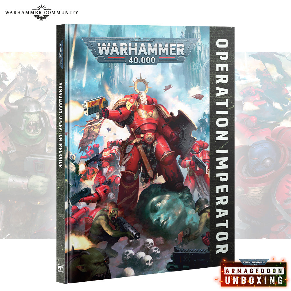 WH40k 11th Edition: 40-01 ARMAGEDDON - Warhammer 40,000 11th Ed.n Launch Box