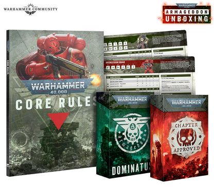WH40k 11th Edition: 40-01 ARMAGEDDON - Warhammer 40,000 11th Ed.n Launch Box