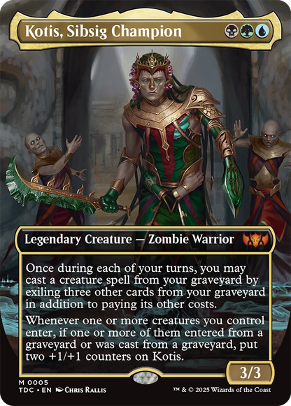 MTG Commander Deck: TDM Tarkir Dragonstorm Sultai Arisen (Black-Green-Blue)