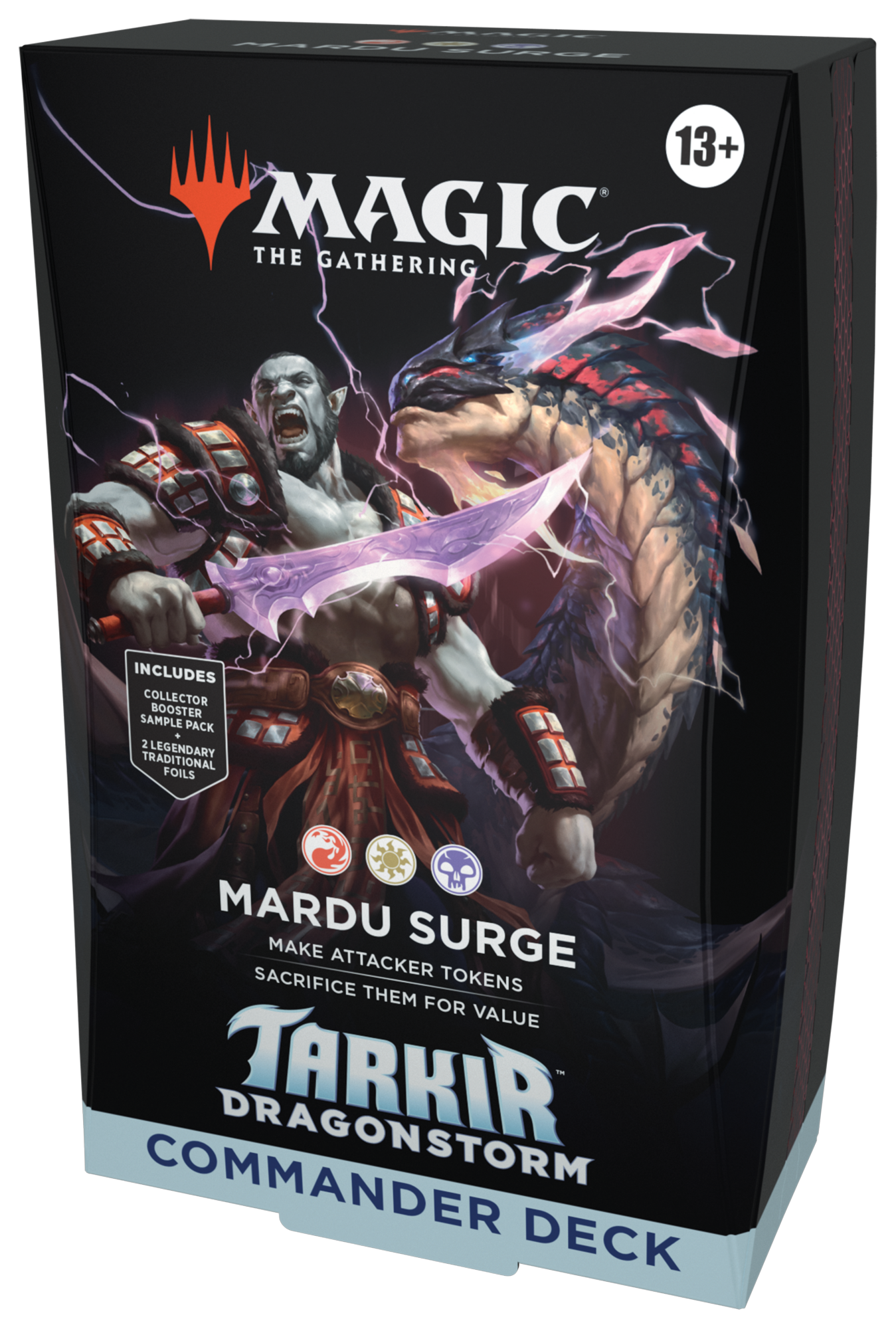 MTG Commander Deck: TDM Tarkir Dragonstorm Mardu Surge (Red-White-Black)