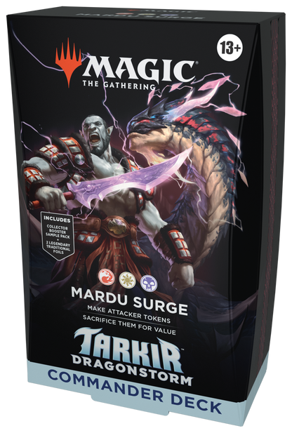 MTG Commander Deck: TDM Tarkir Dragonstorm Mardu Surge (Red-White-Black)