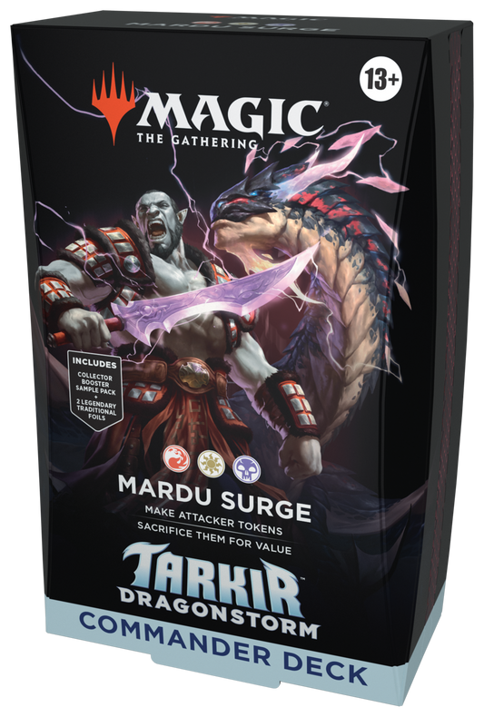 MTG Commander Deck: TDM Tarkir Dragonstorm Mardu Surge (Red-White-Black)