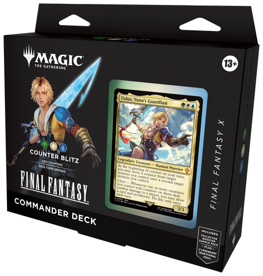 MTG Commander Deck: FIN (basic/matte) - Counter Blitz (Tidus)