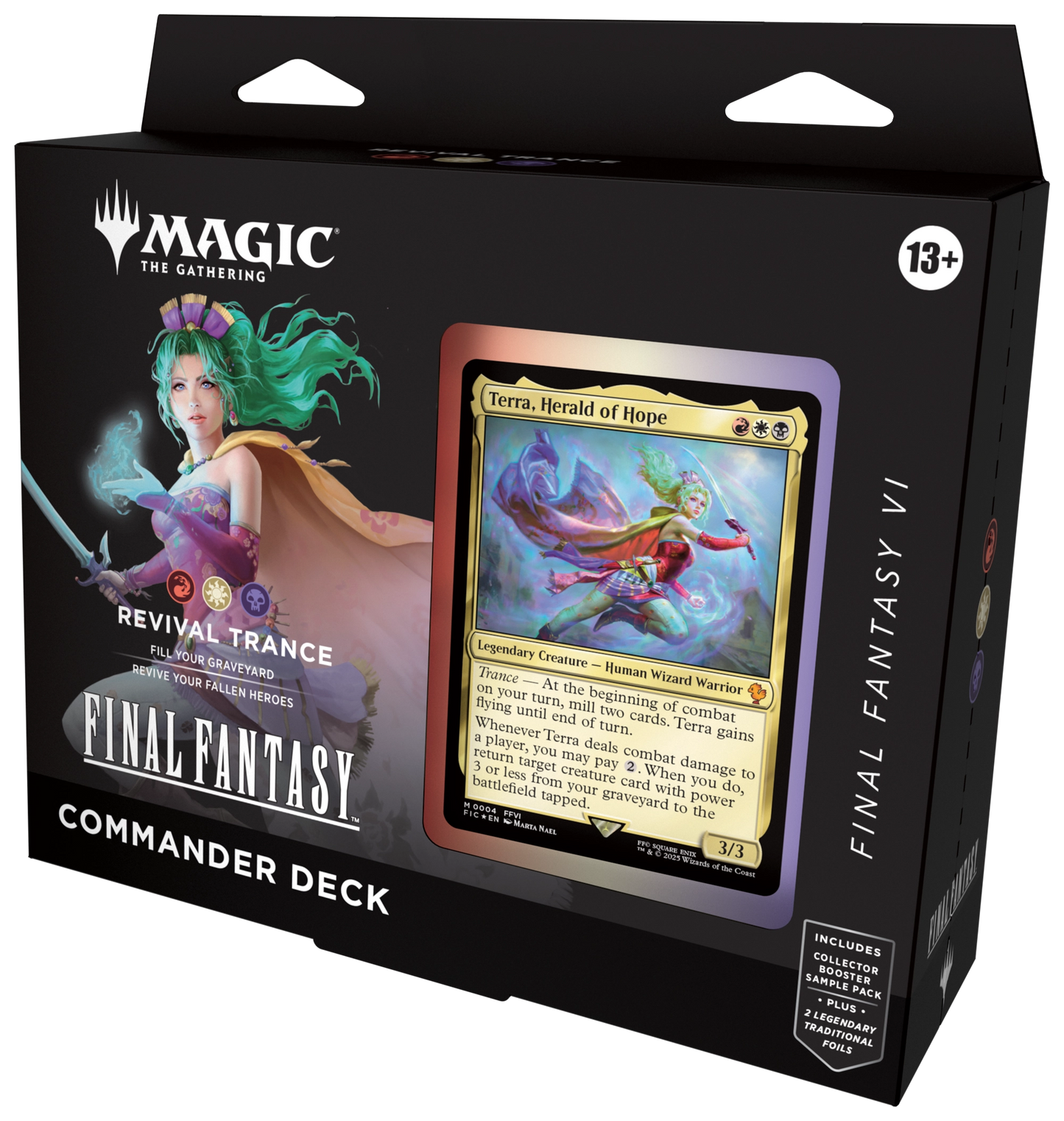 MTG Commander Deck: FIN (basic/matte) - Revival Trance (Terra)