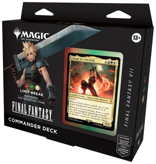 MTG Commander Deck: FIN (basic/matte) - Limit Break (Cloud)