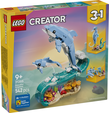 LEGO 31385 Sea Animals: Beautiful Dolphin V29