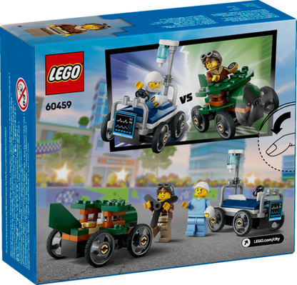 LEGO 60459 Airplane vs. Hospital Bed Race Car Pack