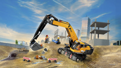 LEGO 60420 City Yellow Excavator