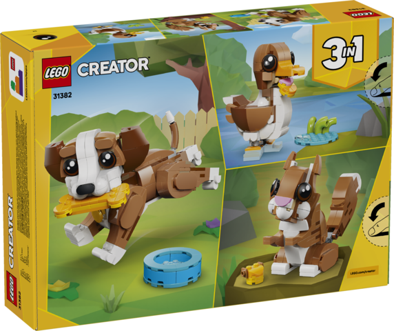 LEGO 31382 Cute Animals: Playful Puppy.. V29