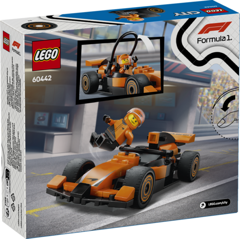 LEGO 60442 F1® Driver with McLaren Race Car