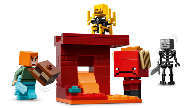 LEGO 21266 The Nether Lava Battle