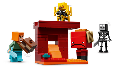 LEGO 21266 The Nether Lava Battle
