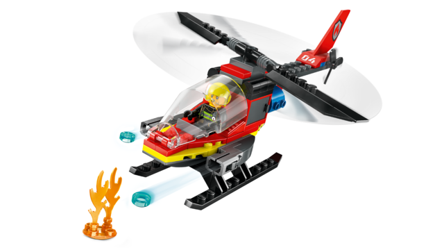 LEGO 60411 Fire Rescue Helicopter