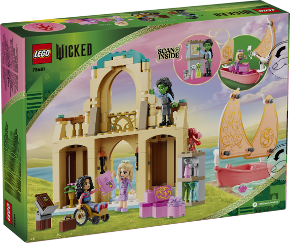 LEGO 75681 Glinda Elphaba & Nessarose at Shiz Univ