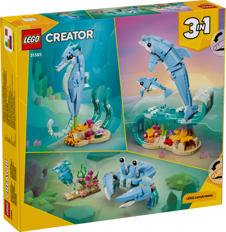 LEGO 31385 Sea Animals: Beautiful Dolphin V29
