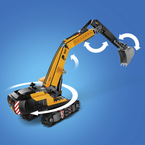LEGO 60420 City Yellow Excavator