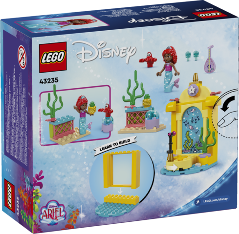 LEGO 43235 Disney Ariels Music Stage