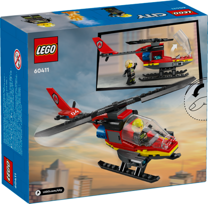 LEGO 60411 Fire Rescue Helicopter