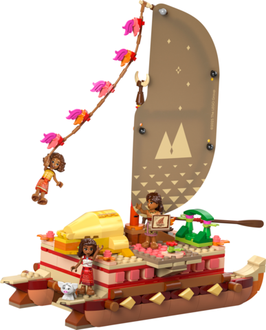 LEGO 43270 Disney Moana's Adventure Canoe