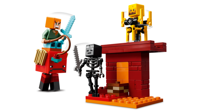 LEGO 21266 The Nether Lava Battle