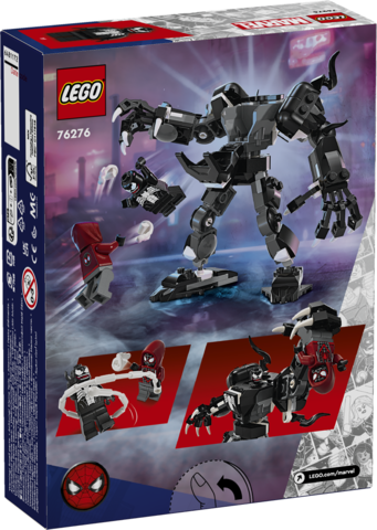 LEGO 76276 Venom Mech Armor vs. Miles Morales