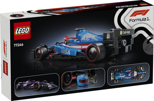 LEGO 77246 Visa Cash App RB VCARB 01 F1® Race Car
