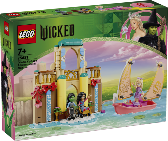 LEGO 75681 Glinda Elphaba & Nessarose at Shiz Univ