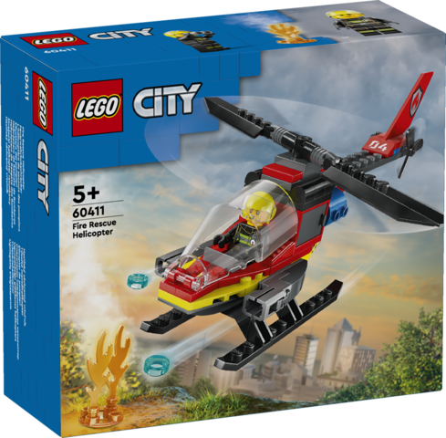 LEGO 60411 Fire Rescue Helicopter