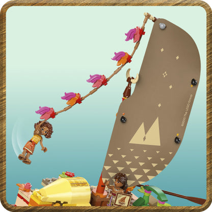 LEGO 43270 Disney Moana's Adventure Canoe