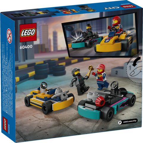 LEGO 60400 City Go-Karts Race Drivers