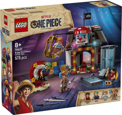 LEGO 75637 One Piece Buggy the Clowns Circus Tent