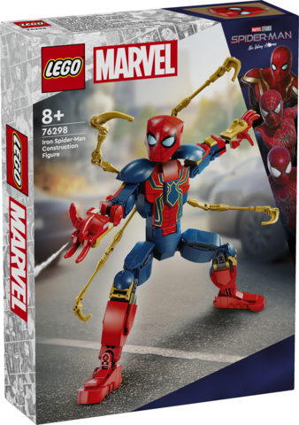 LEGO 76298 Iron Spider-Man Construction Figure
