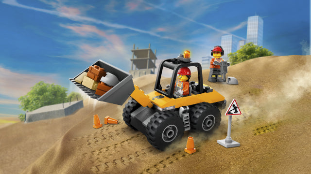 LEGO 60450 City Yellow Construction Wheel Loader