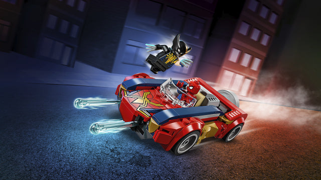LEGO 76336 Spider-Man Car vs. Venomized Wolverine