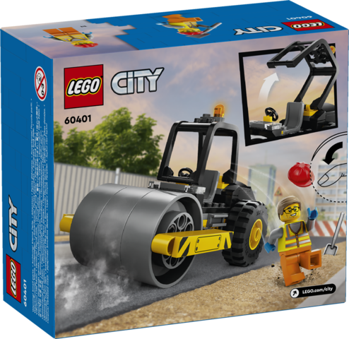 LEGO 60401 City Construction Steamroller