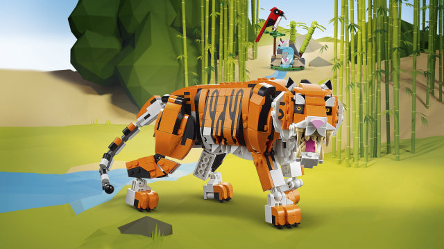 LEGO 31129 Creator Majestic Tiger – Bourne Toys