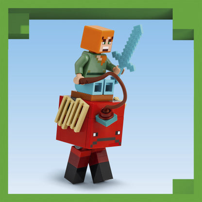 LEGO 21266 The Nether Lava Battle