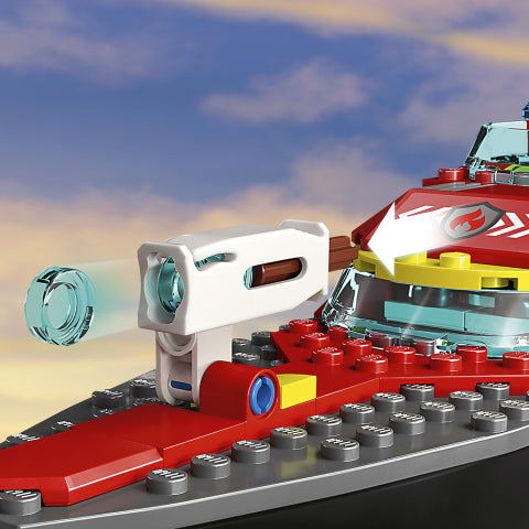 LEGO 60373 City Fire Rescue Boat