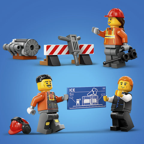 LEGO 60420 City Yellow Excavator