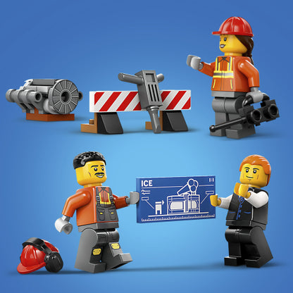 LEGO 60420 City Yellow Excavator