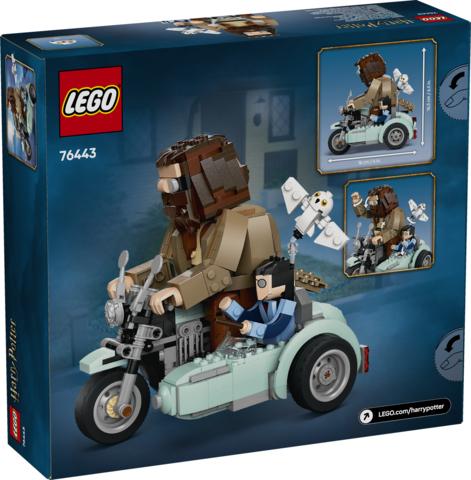 LEGO 76443 Harry Potter Hagrid™ & Harrys Motorcycle Ride