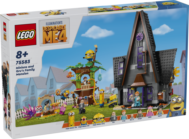 LEGO 75583 Minions and Grus Family Mansion