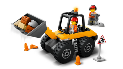 LEGO 60450 City Yellow Construction Wheel Loader