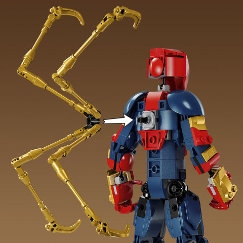 LEGO 76298 Iron Spider-Man Construction Figure